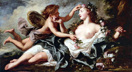 Zéphyr et Flore, Jean-François de Troy