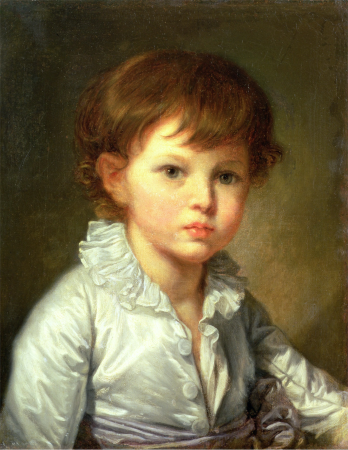 Portrait of Count Pavel Stroganov as a Child, Jean-Baptiste Greuze, 1778