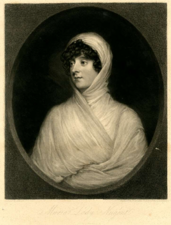 John Charles Bromley print of Maria Nugent, John Charles Bromley, 2 January 1811