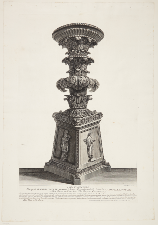 Same candelabra as in the previous issue, seen from a different angle, Giovanni Battista Piranesi