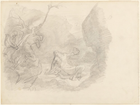 Ragnar Lothbrok in the Snake Pit, August Malmström, between 1870 and 1879