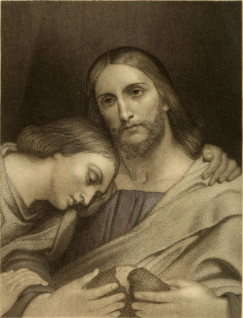 The pictorial Bible and commentator- presenting the great truths of God's word in the most simple, pleasing, affectionate, and instructive manner (1878) (14741026326), Ary Scheffer