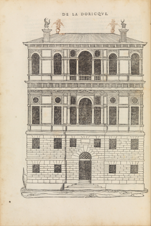 General rules of architecture, on the five manners of buildings, Sebastiano Serlio, 1545
