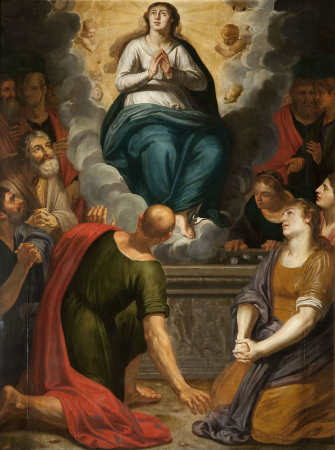 Assumption of Mary, Jan Aertsen, circa 1617