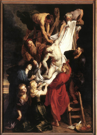 Descent from the Cross, Peter Paul Rubens, between 1612 and 1614