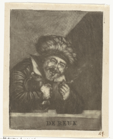 Reuk De Reuk (titel op object) De vijf zintuigen (serietitel), RP-P-1901-A-22326, Pieter Pickaert, between 1680 and 1715