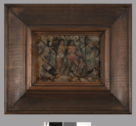 Landscape with three figures, Tadeusz Makowski, circa 1912