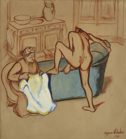 Deux femmes, Suzanne Valadon, Executed in 1908