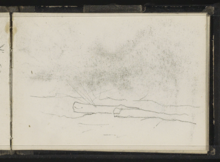 Landschap, RP-T-1917-44A-8(R), Anton Mauve, between 1848 and 1888