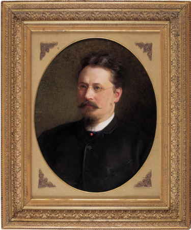 „Dr. G. Köleri portree“, Johann Köler, 1891