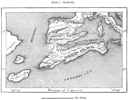 AFR V2 D118 Ancient form of Mauritania according to Bourguignat's hypothetis, 12 June 1891