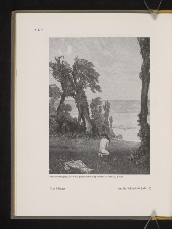 Cézanne and Hodler: Introduction to the problems of contemporary painting. 2, illustration volume, Max Klinger