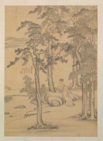 "Xie Bin Xiang Shengmo Zhu Kui Stone Scroll", Xiang Shengmo