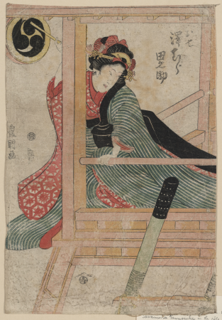 Sawamura Tanosuke no Oshichi LCCN2008660050, Utagawa Toyokuni I, 1809