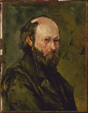 Self-Portrait, Paul Cézanne, from 1878 until 1880