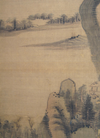 Spring Mountains over Warm Greenery, Dong Qichang, 1630