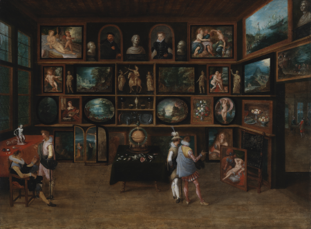 Connoisseurs at a Gallery, Hieronymous Francken II