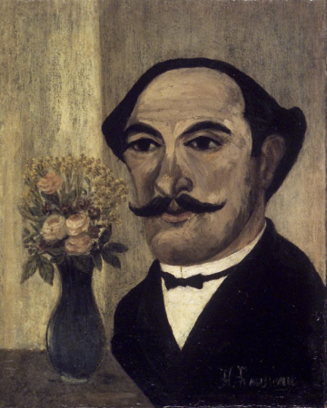 Self-portrait, Henri Rousseau, between 1900 and 1903