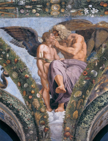 Cupid Pleads with Jupiter for Psyche, Raphael, between 1517 and 1518