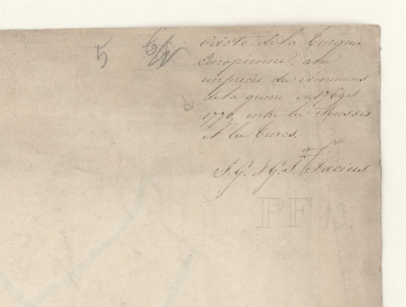 Map of European Turkey with a summary of the events of the war in 1769 and 1770 between the Russians and the Turks / Drawn up... by IG and GS Facius