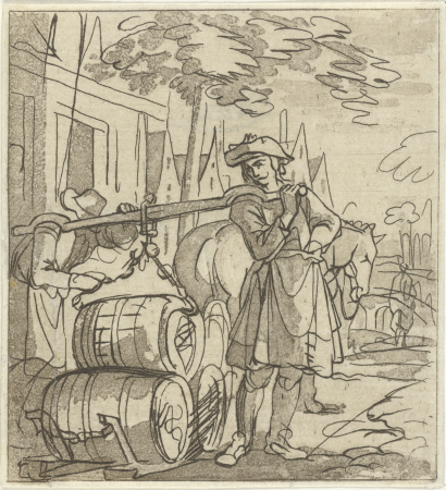 Bierdragers, RP-P-1937-2170, Jan Luyken, between 1784 and 1826