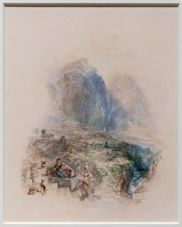 Parnassus and Castalian Spring (Delphi), J. M. W. Turner, 1833
