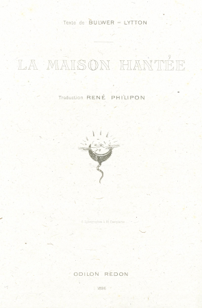 Frontispice, Odilon Redon, 1896