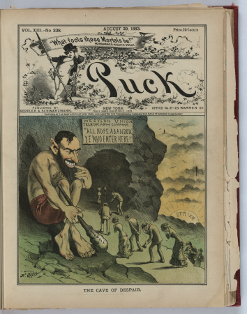 The cave of despair - F. Opper. LCCN2012645508, Frederick Burr Opper, 1883