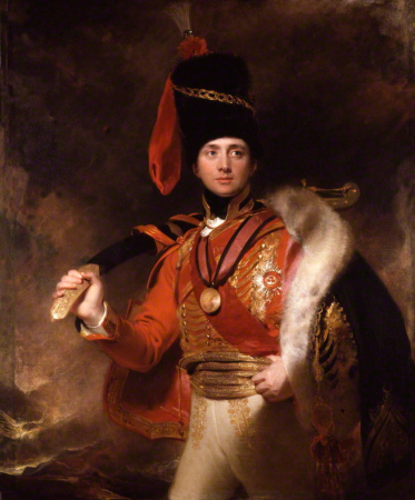 Portrait of Lieutenant General the Hon. Sir Charles Stewart, K.B., in hussar uniform (1778-1854), Thomas Lawrence, 1812