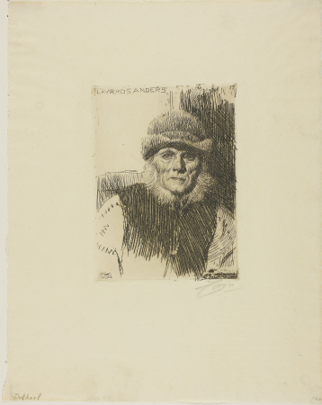 Zorn - Dalecarlian Peasant (Lavards Anders), 1927.2094, Anders Zorn