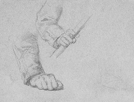 Study for "The Battle of Guararapes", Victor Meirelles, from 1874 until 1878