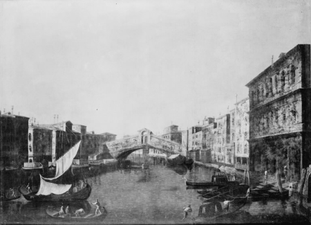 View of Canale Grande in Venice with the Rialto Bridge, Michele Marieschi, between 1751 and 1800