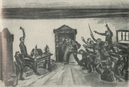 Leo Pasetti August Strindberg Advent 1915, August Strindberg