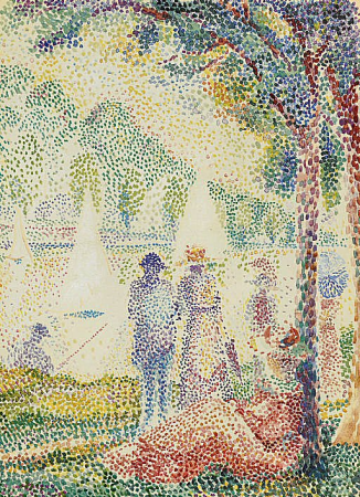 Dans le parc, Hippolyte Petitjean