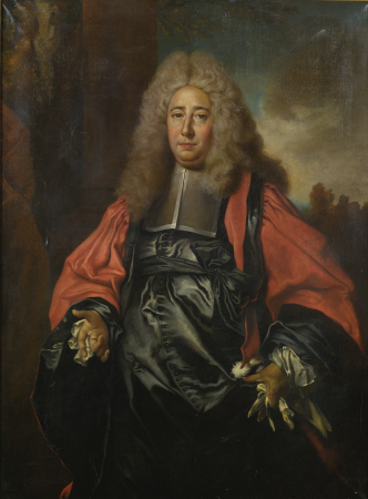 Nicholas de Largillière (follower) Portrait of a French judge, Nicolas de Largillière