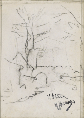 Landschap, RP-T-1959-297-B, Anton Mauve, between 1848 and 1888