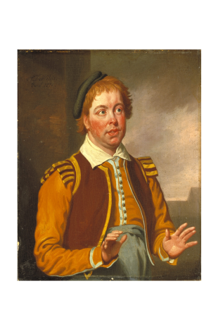 John Liston as Pompey in Measure for Measure by William Shakespeare, Samuel De Wilde, 1812 (made)