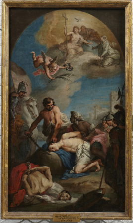 Decapitation of SS. Fermo and Rustico, Agostino Ugolini, circa 1800