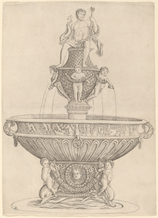 Fountain with Statue of Neptune, Zoan Andrea, c. 1480/1485