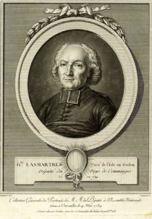 Gabriel Lasmartres, priest of the Isle en Dodon, deputy of the country of Comminges, Pierre Charles Coqueret