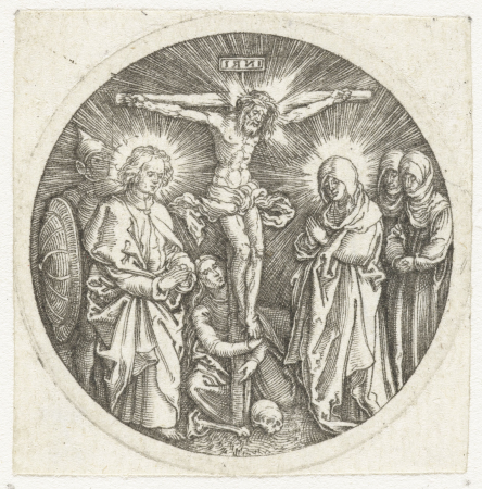 De kruisiging, RP-P-OB-1181, between 1517 and 1521