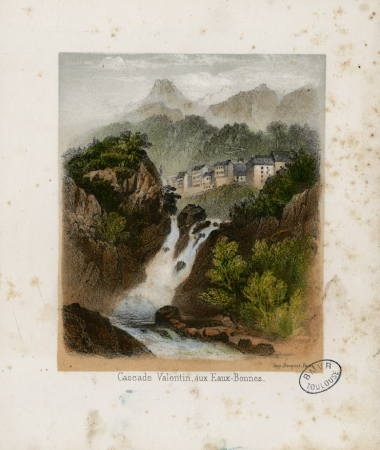 Vue de Cauterets, Pierre Gorse