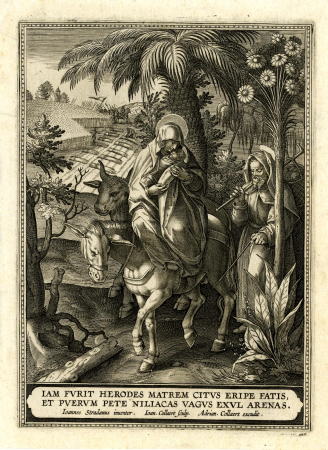 Beatae intacta semper Virginis Mariae, Jan Collaert II, between 1585 and 1595