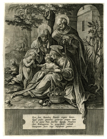 Print, Hieronymus Wierix, 1612 (or before)
