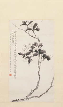 "Scroll of Pear Blossoms by Chen Shizeng", Chen Shizeng