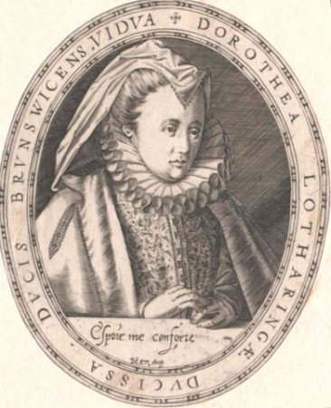 Dorothea of Lorraine, Duchess of Brunswick, Dominicus Custos