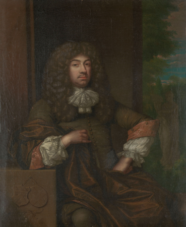 Portrait of Jan Boudaen Courten (1635-1716), lord of St. Laurens, Schellach and Popkensburg, Judge and alderman of Middelburg, Philip van Dijk, between 1690 and 1753