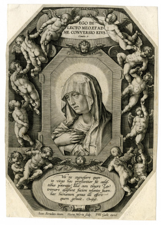 Print, Hieronymus Wierix, 1612 (before)