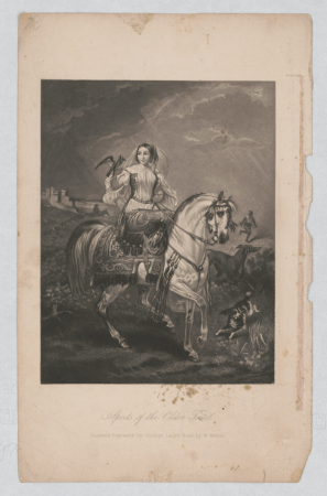 Sports of the olden time - engraved expressly for Godey's Lady's Book by W. Warner. LCCN2013650046, William Warner Jr., between 1840 and 1842