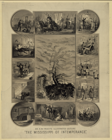 Dr. N.W. Tracy's illustrated lecture. "The Mississippi of intemperance" LCCN2003677764, 1882